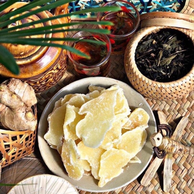 Gói 500gr mứt gừng Huế