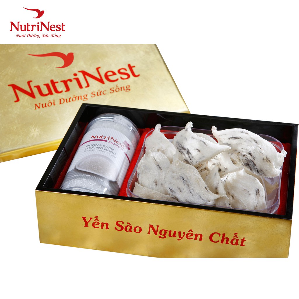 Tổ Yến Sào Góc Thô Còn Lông - NUTRINEST - 100g