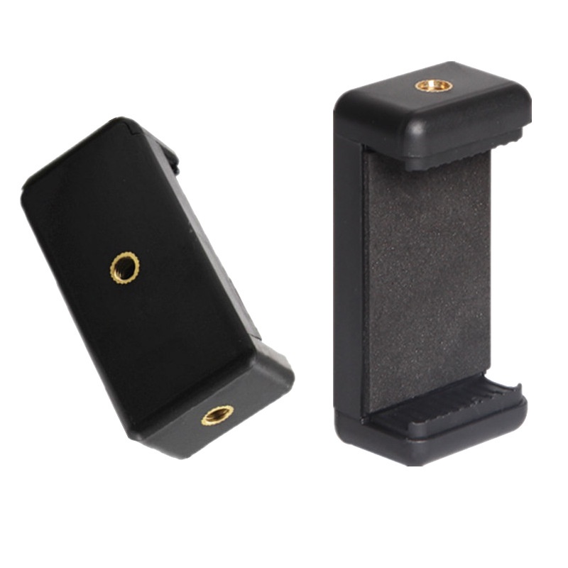 Đầu kẹp điện thoại gắn chân máy ảnh, tripod hoặc dán xe máy