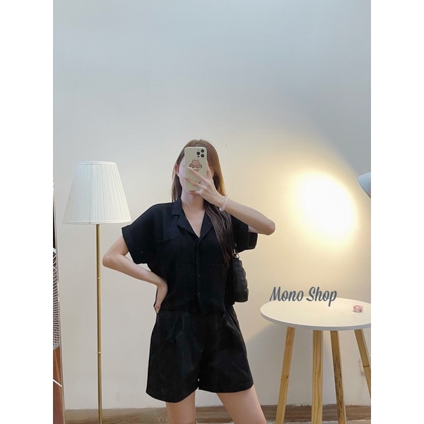 Quần short kaki ba màu, quần short hai túi trước (ảnh thật/sẵn)