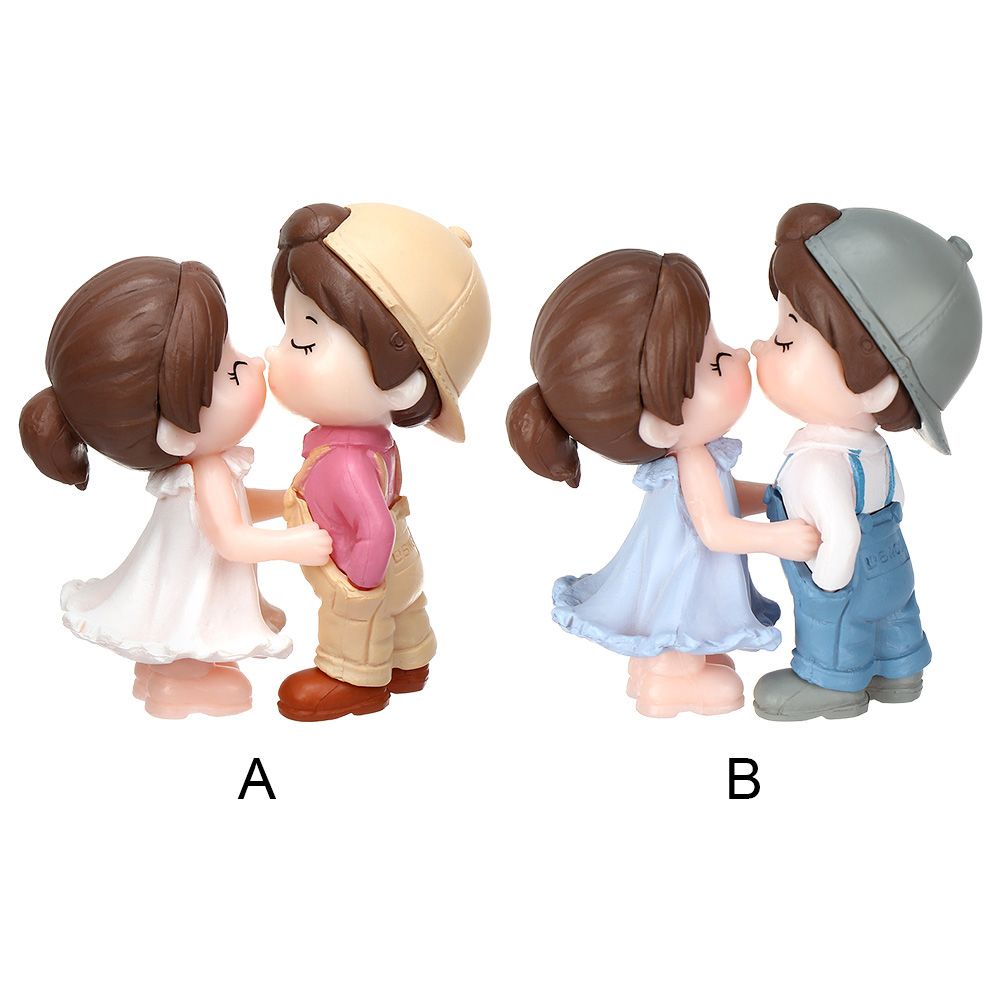 Mô hình cặp đôi người kiến dễ thương dùng trang trí nhà cửa