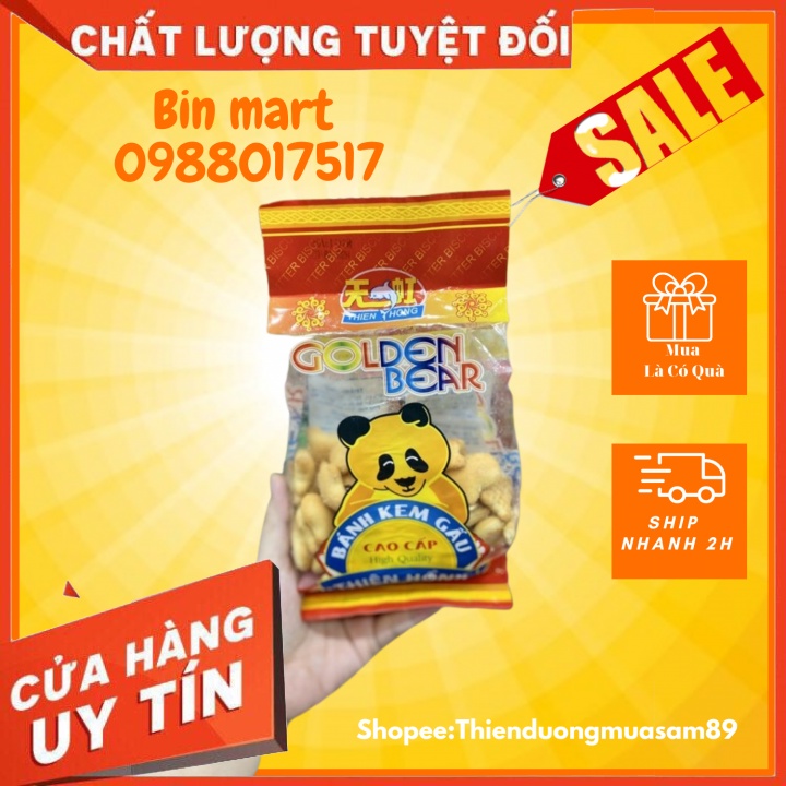 bánh kem gấu Thiên Hồng 180g