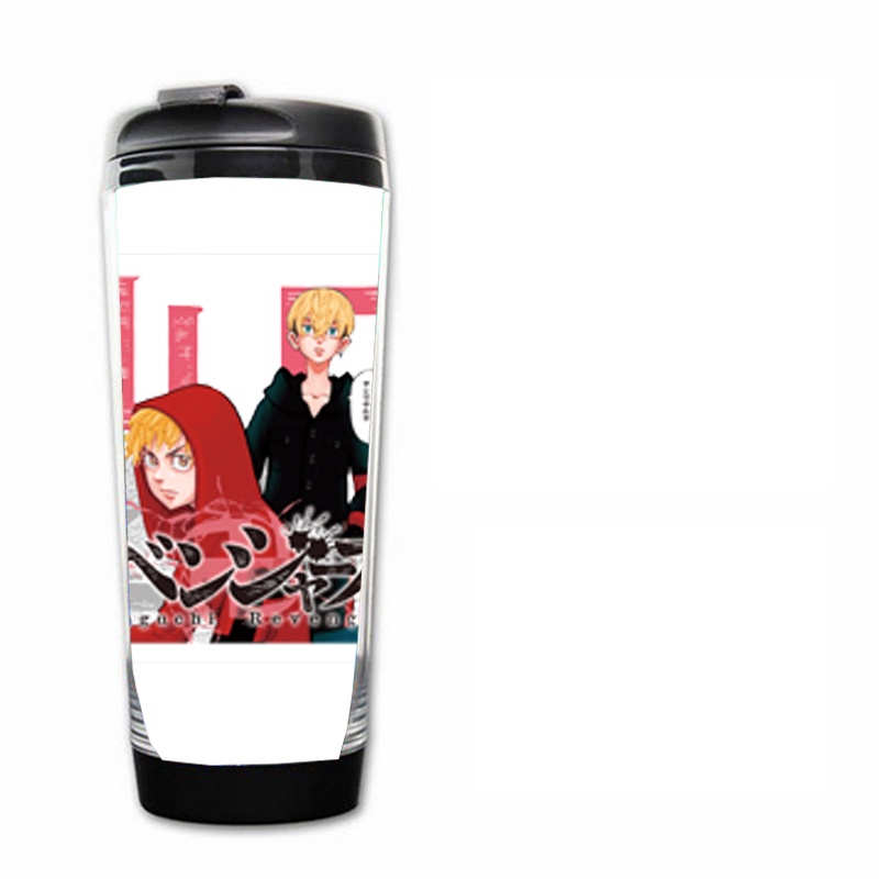 Bình nhựa đựng nước in hình nhân vật TOKYO REVENGERS anime chibi tiện lợi lưu niệm