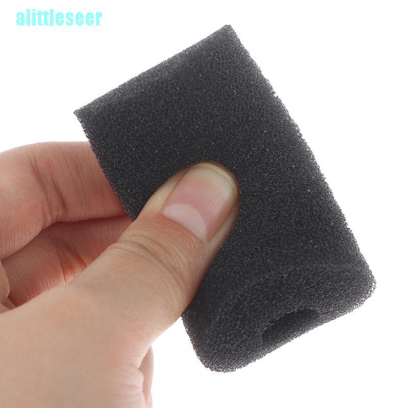 【Per】5x Sponge Aquarium Filter Protector Cover For Fish Tank Inlet Pond Black Foam TK