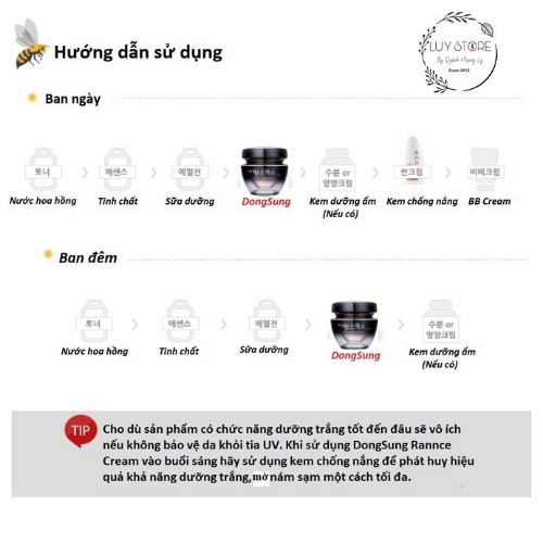 Kem nám Dongsung Mờ Nám Sáng Da Chống Lão Hóa Hiệu Quả