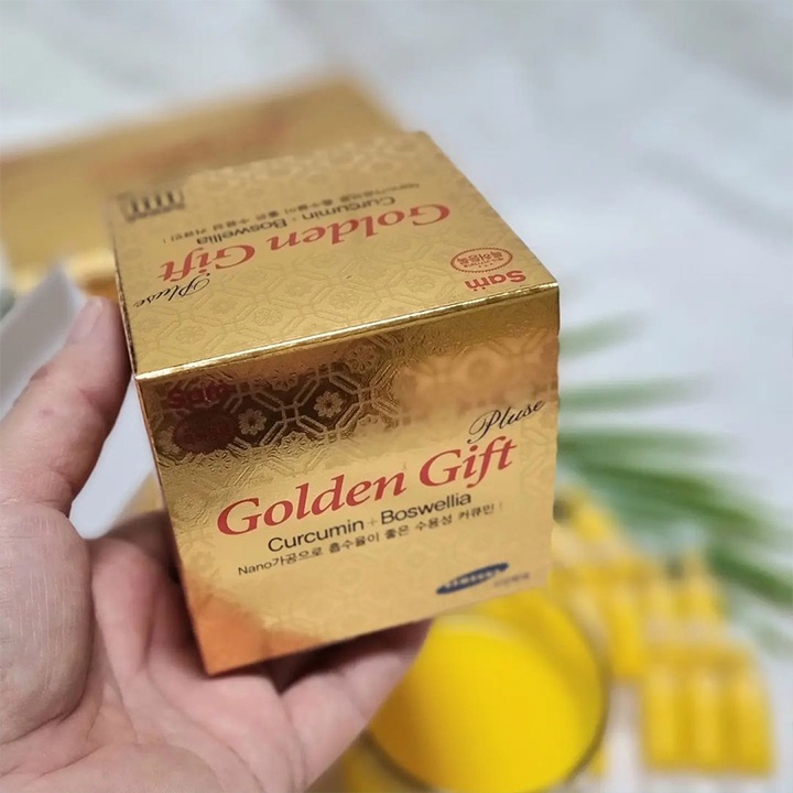 Hộp 60 Ống Tinh Nghệ Nano Cao Cấp Sam Golden Gift