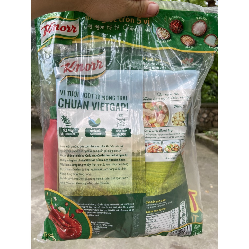 HẠT NÊM KNORR 900G có quà tặng