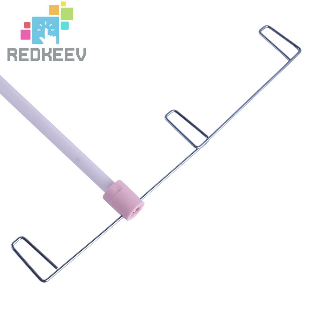 Giá Đỡ 3 Cuộn Chỉ May 1.13 Màu Hồng