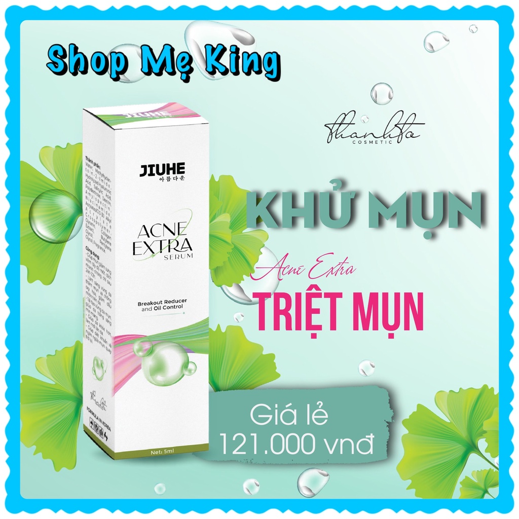SERUM JIUHE ACNES NANO MỤN THANH TÔ CHÍNH HÃNG 100%