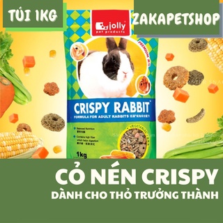 Cỏ nén Crispy dành cho thỏ - Túi 1kg