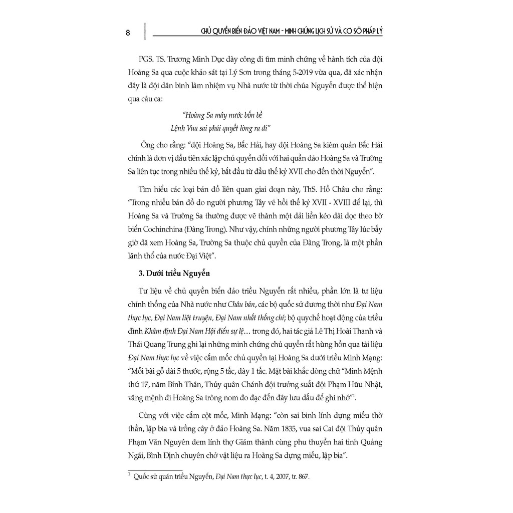 Sách - Chủ Quyền Biển Đảo Việt Nam - Minh Chứng Lịch Sử Và Cơ Sở Pháp Lý | BigBuy360 - bigbuy360.vn
