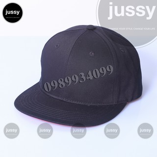 Nón Lưỡi Trai Snapback Trơn Đen Két ĐỎ Cá Tính