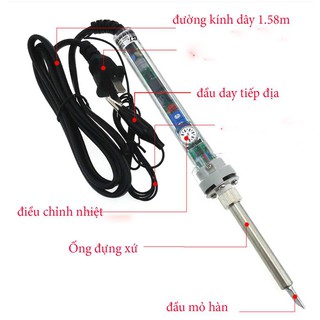 Mỏ hàn chỉnh nhiệt 907 60w