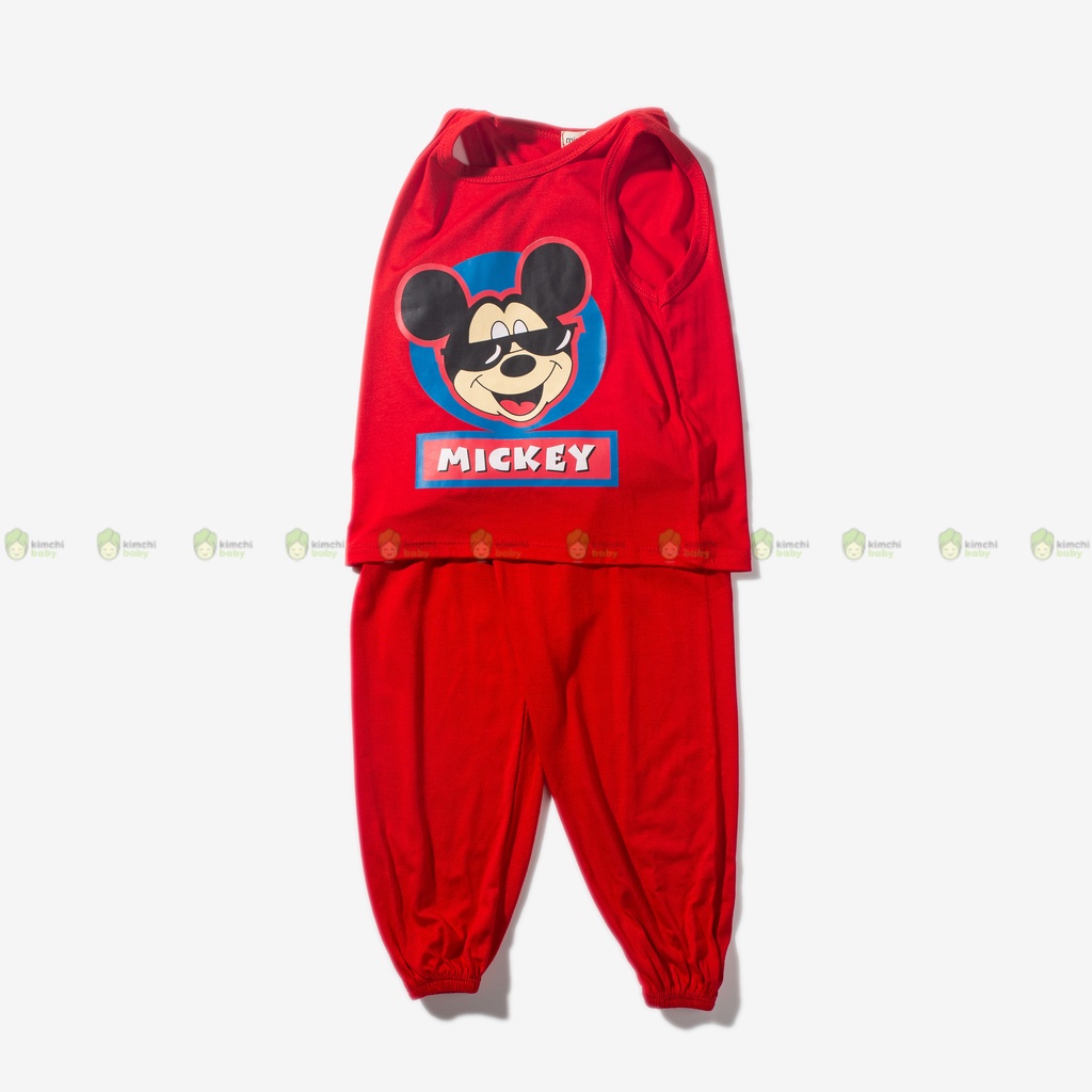 Đồ Bộ Bé Gái, Bé Trai Minky Mom Vải Thun Lạnh Hoạ Tiết Hoạt Hình Dễ Thương, Bộ Cộc Tay Mặc Nhà Cho Bé MKM2239
