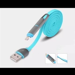 Cáp sạc điên thoại 2 in 1cho iPhone 5/6 và android