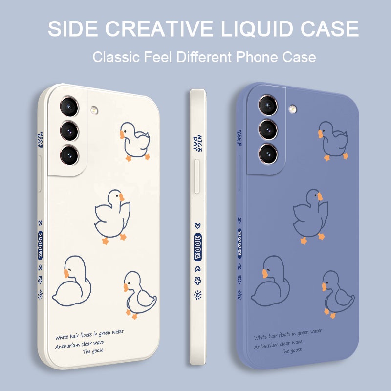 Ốp Điện Thoại Hình Ngỗng Cho Samsung Galaxy S21 S20 FE Ultra Plus