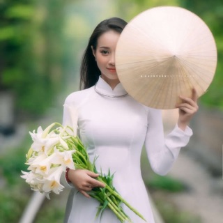 Áo dài 2 tà big size theo yêu cầu ( chưa quần)