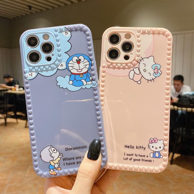 Ốp điện thoại cao su mềm hình khung ảnh cho iPhone 6 6S 7 8 Plus X XS XR XsMax 11 12 Pro Max