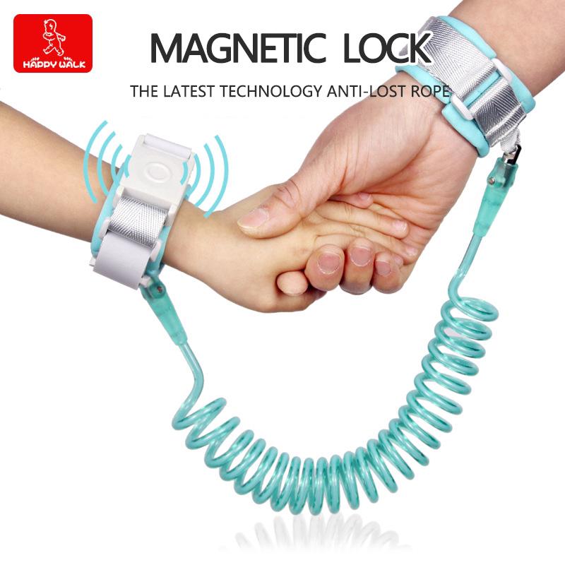 Dây đeo cổ tay từ tính chống lạc 2M dành cho bé