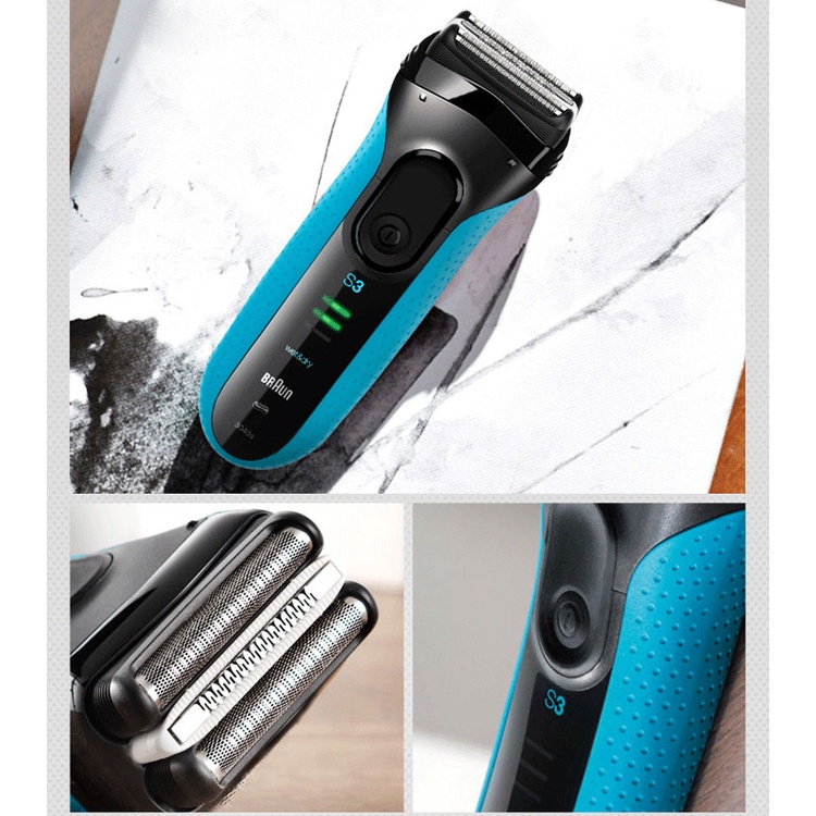 Máy cạo râu Braun Series 3 3040s ProSkin Wet & Dry, Braun 3040s cạo khô và ướt