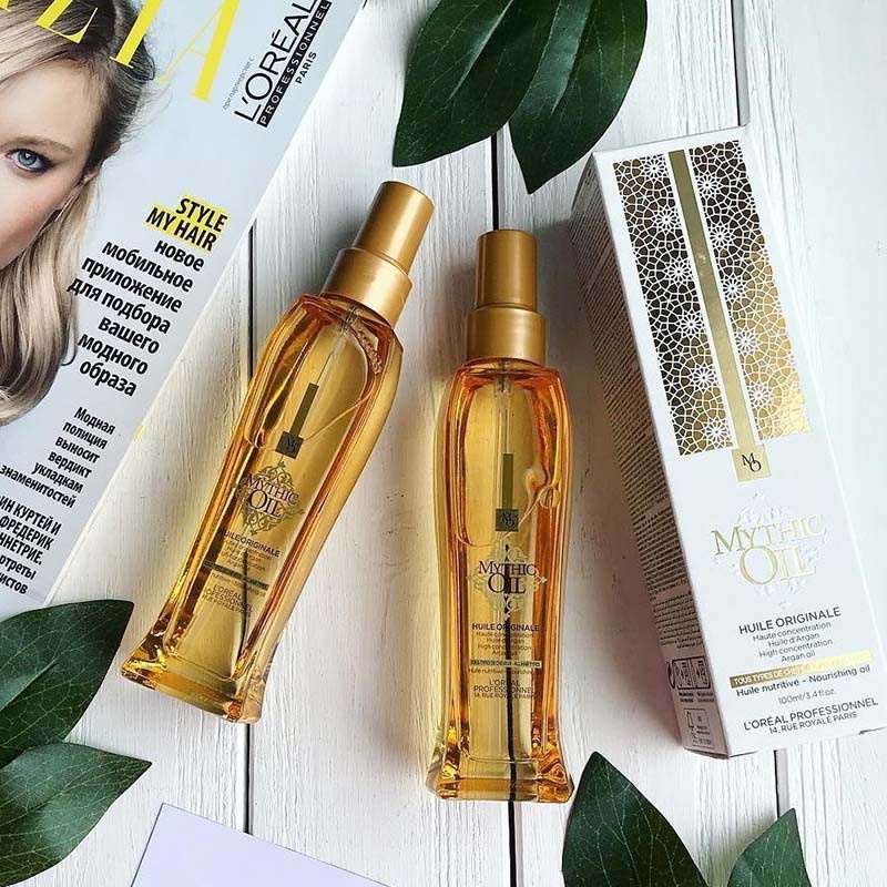 Tinh dầu L'oreal Mythic oil Nourishing Serum dưỡng bóng mượt tóc 100ml..