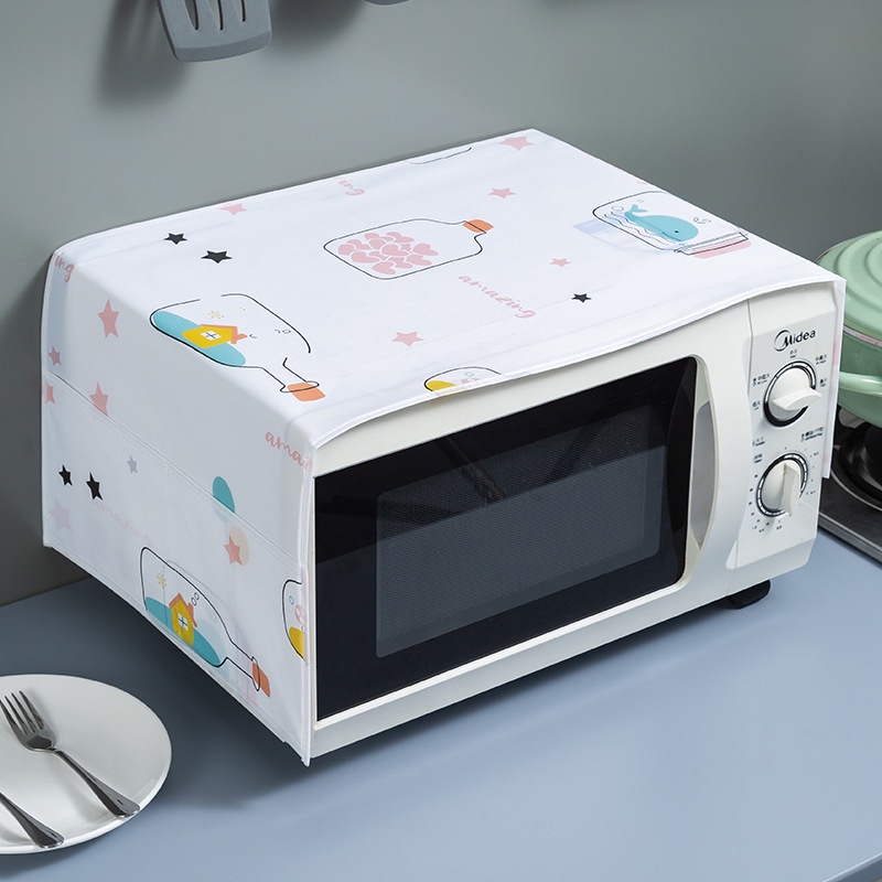 Tấm Phủ Lò Vi Sóng Bằng Vải PEVA Che Bụi Chống Thấm Có Túi Cao Cấp 88311 Chợ Tốt Store