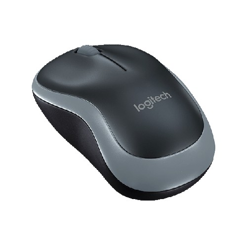 Chuột không dây Logitech M185 (Đen, Đỏ, Xanh)