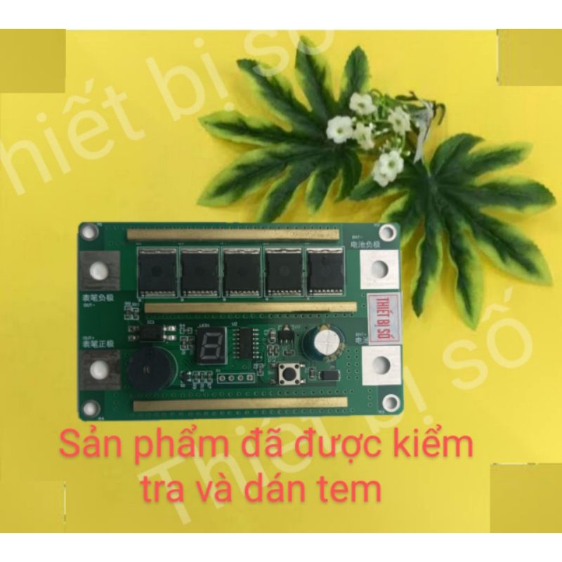 Mạch hàn cell pin 12v, 5 fet, 300A, LOẠI 1. tặng kẽm hàn. chưa có nguồn cấp