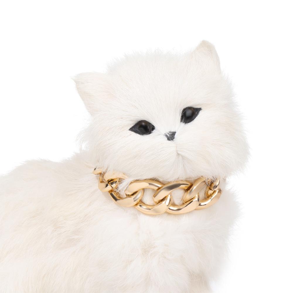 Dây Chuyền Chó DAPHS|Vòng Cổ Kim Loại Thời Trang Gothic Punk