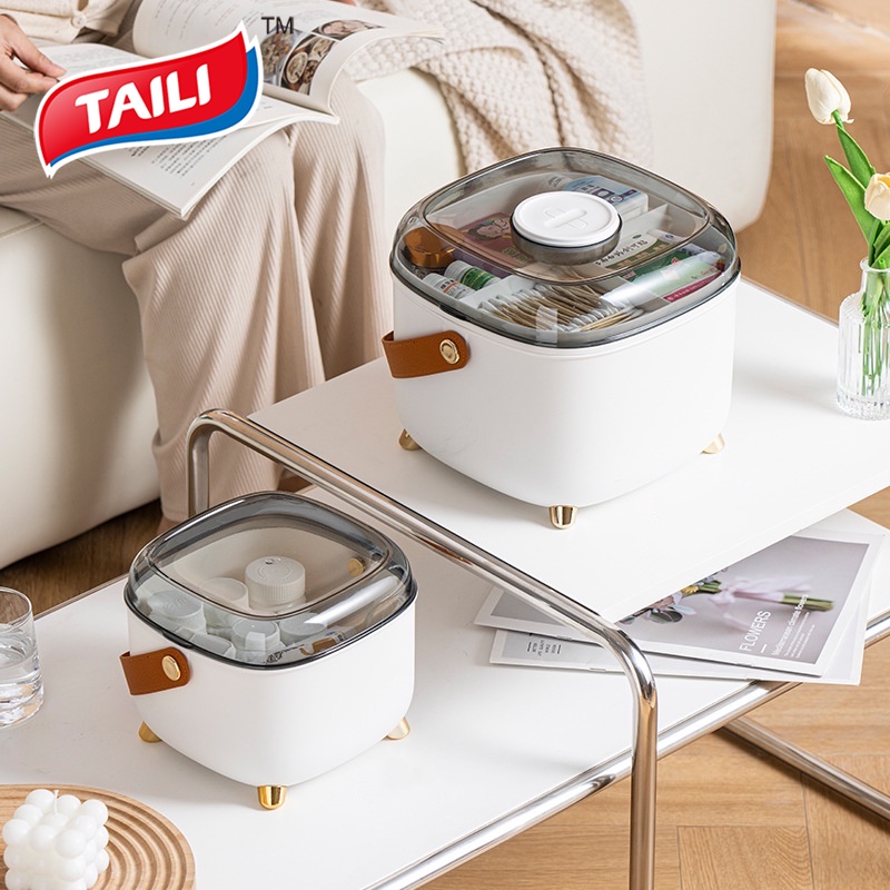 Hộp Đựng Thuốc Cỡ Lớn Nhiều Ngăn Tiện Dụng Cho Gia Đình