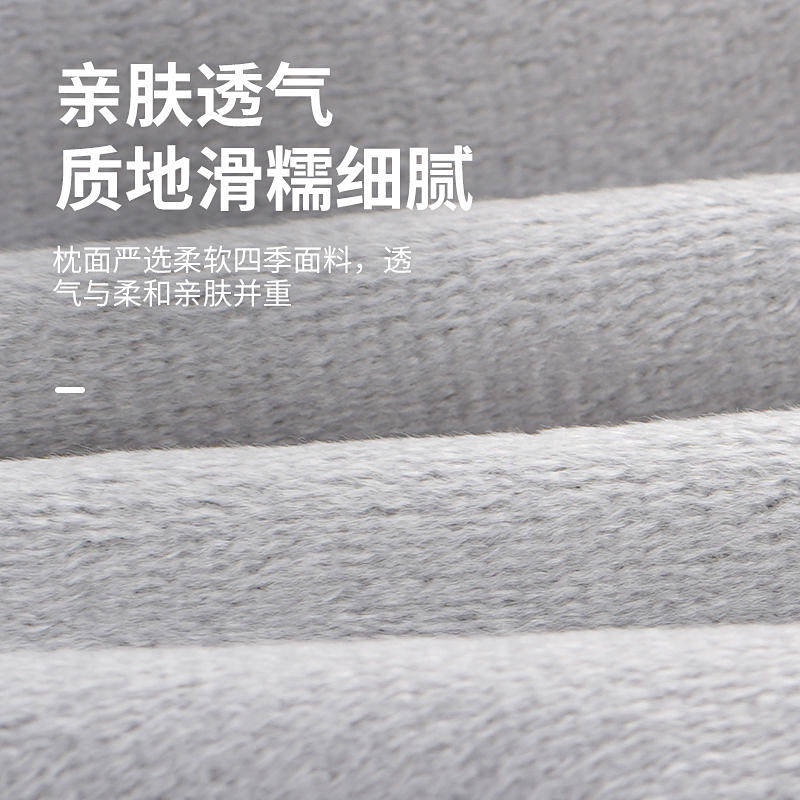 Automotive Headrest Neck Pillow Neck Pillow Pair Lumbar Pillow (Car) Pillow and Cushion Four-Piece Cartoon Seat Back Cushion M4G0