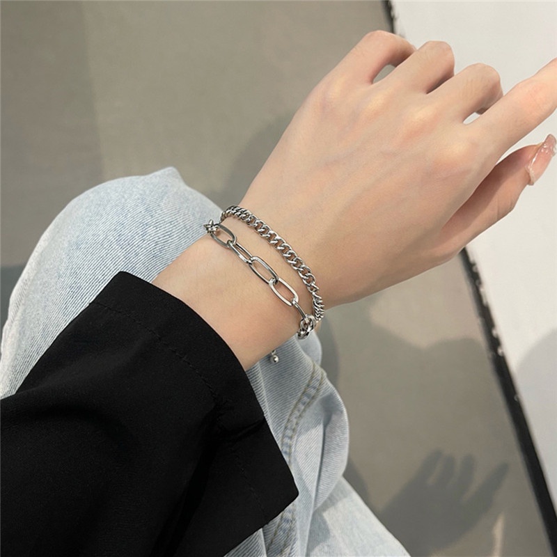 Vòng Đeo Tay Đính Đá Hình Bướm Phong Cách Hàn Quốc Dành Cho Nữ