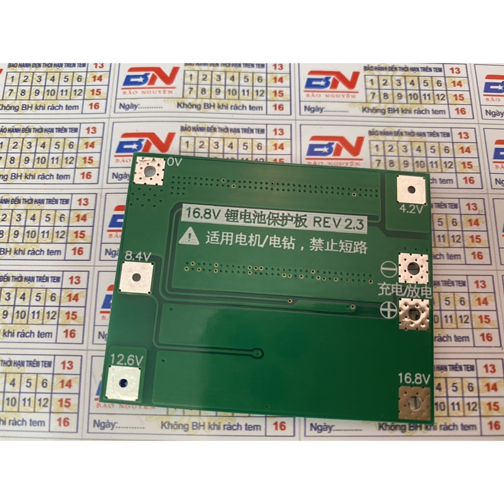 Mạch 3S 12,6V - 40A -60A balance cân bằng cao cấp , sạc và bảo vệ pin Li-ion 3.7V. BN.