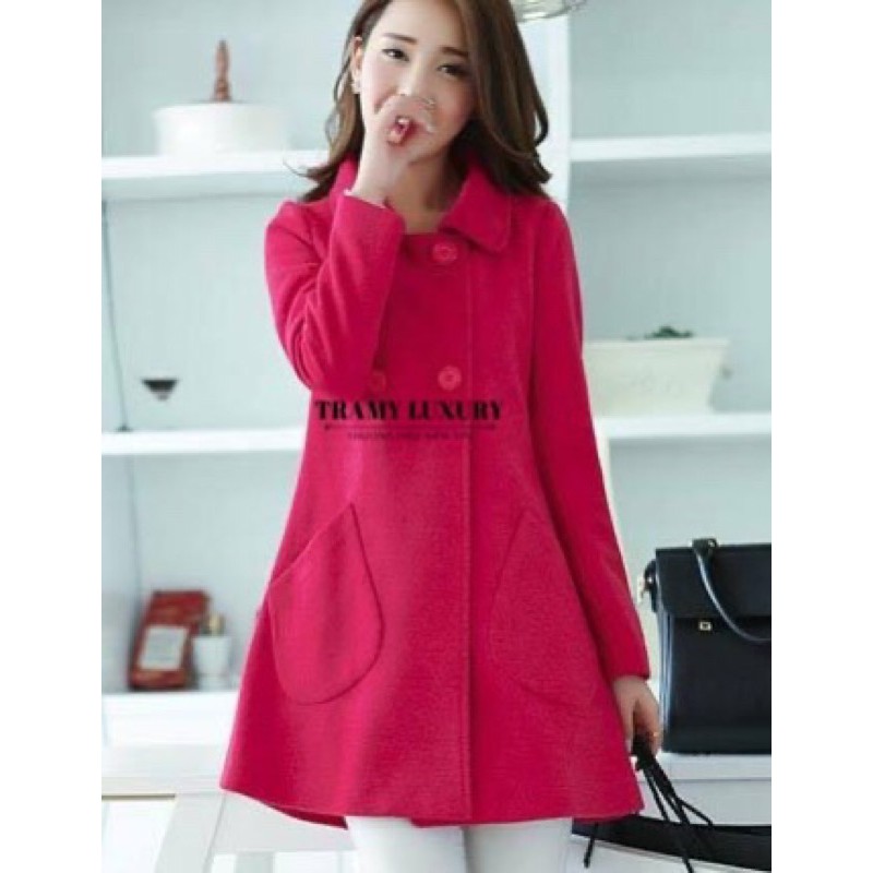 Áo bầu thu đông nỉ bầu dày dặn và mềm mịn