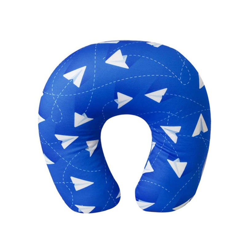 Gối Ngủ Mềm Mại Hình Chữ U Hỗ Trợ Cổ Cho Bé Khi Đi Du Lịch