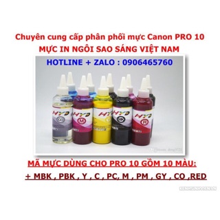 Bộ tiếp mực ngoài máy canon pro 10