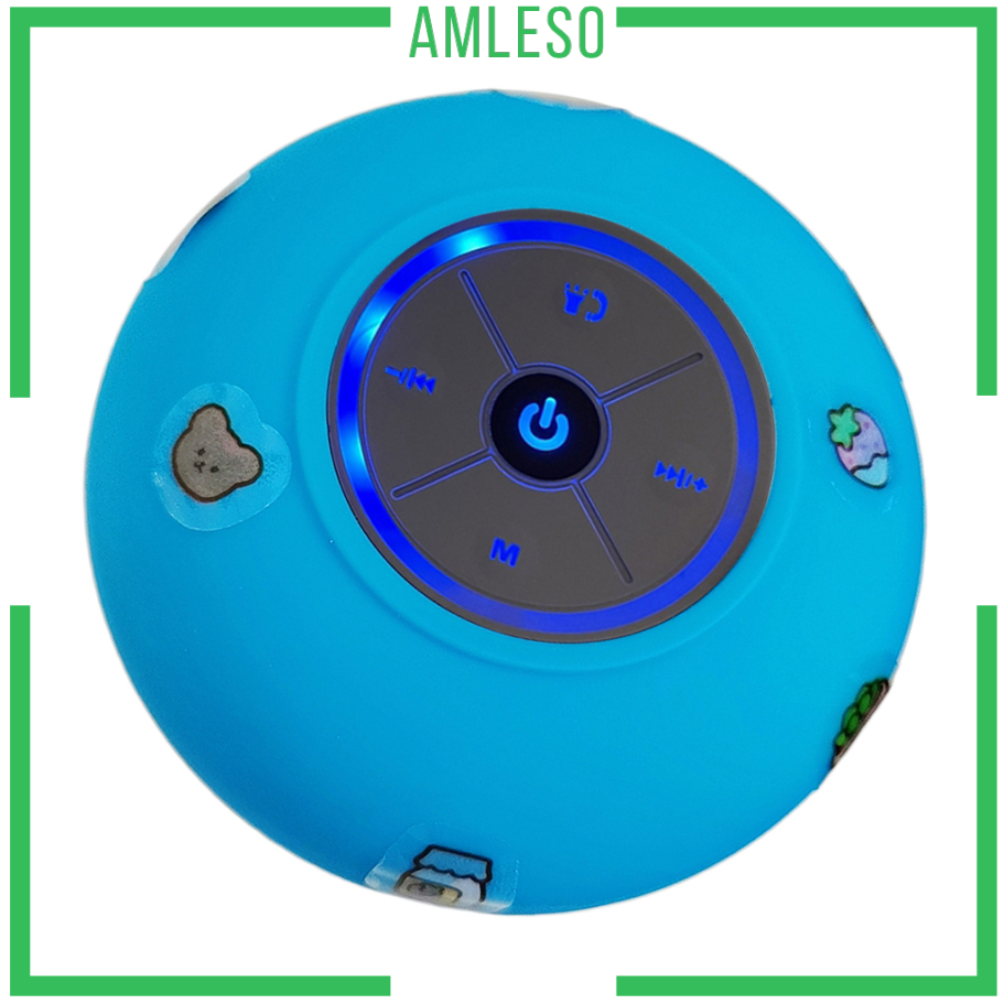 [AMLESO]Bluetooth Shower Speaker Certified Waterproof Wireless