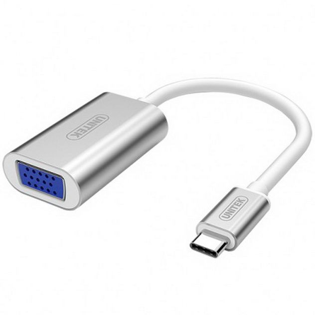 CÁP CHUYỂN ĐỔI USB TYPE-C TO VGA UNITEK Y-6315