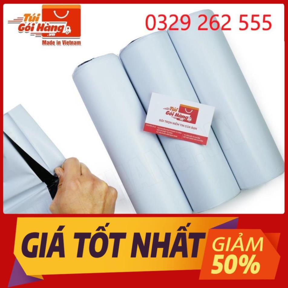 (Túi dán miệng) Túi nilon gói hàng niêm phong tự dính đủ kích thước siêu dai (~100 cái)