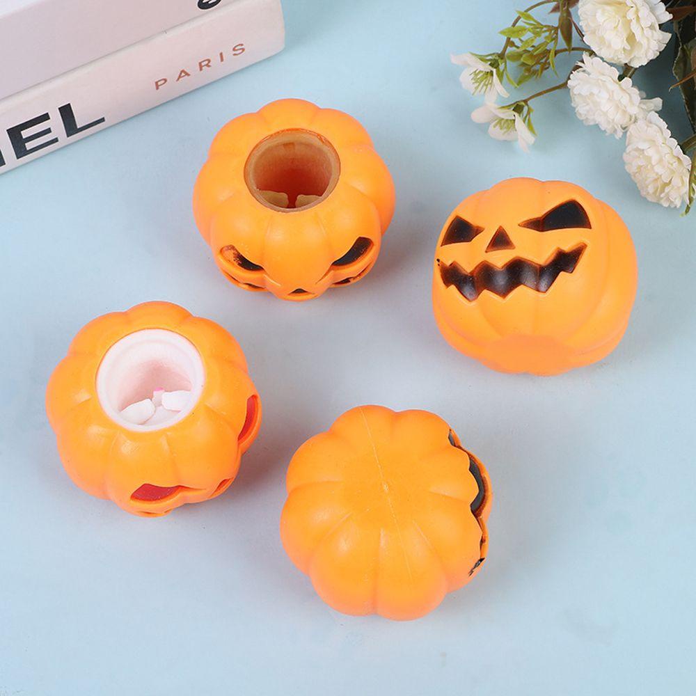 Đồ Chơi Bóp Giảm Căng Thẳng Hình Ma Bí Ngô Halloween