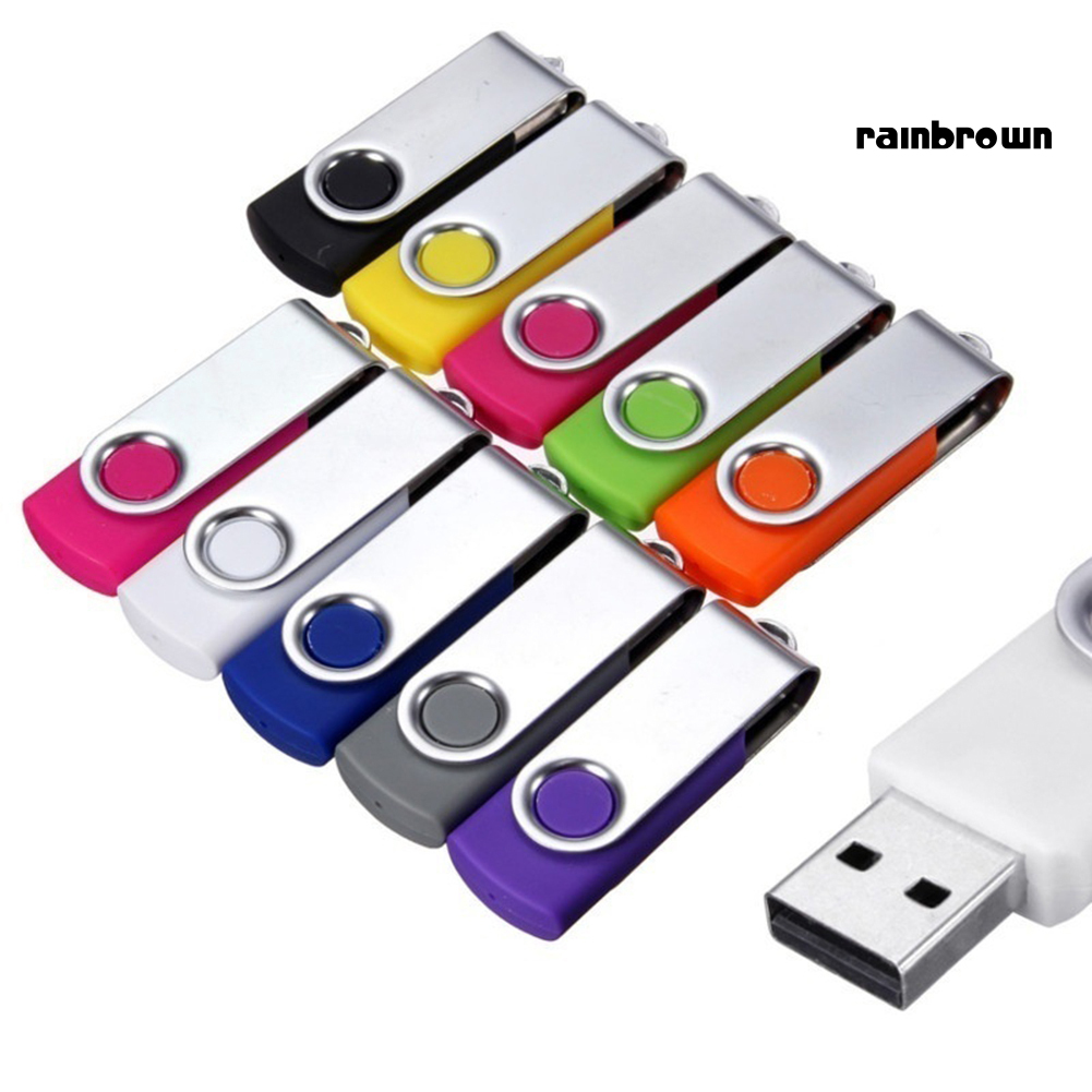 64MB Portable Rotating USB 2.0 Flash Memory Stick Pen Drive Data Storage U Disk /RXDN/