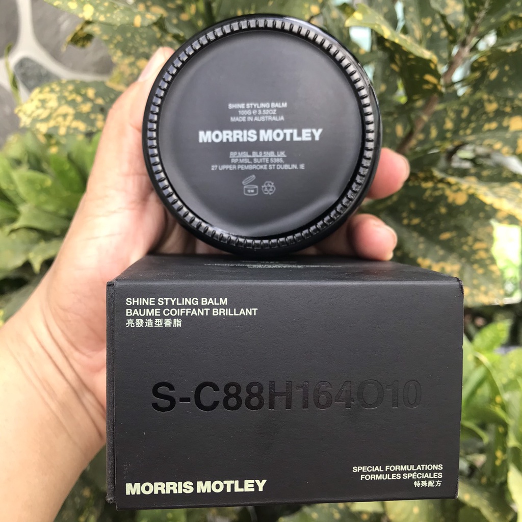 Sáp vuốt tóc nam cao cấp Morris Motley Shine Styling Balm –
