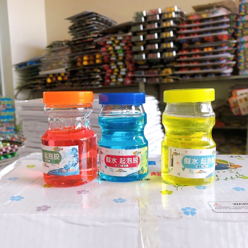 Slime quả dứa nhiều màu có nhũ ( hộp 24 lọ)