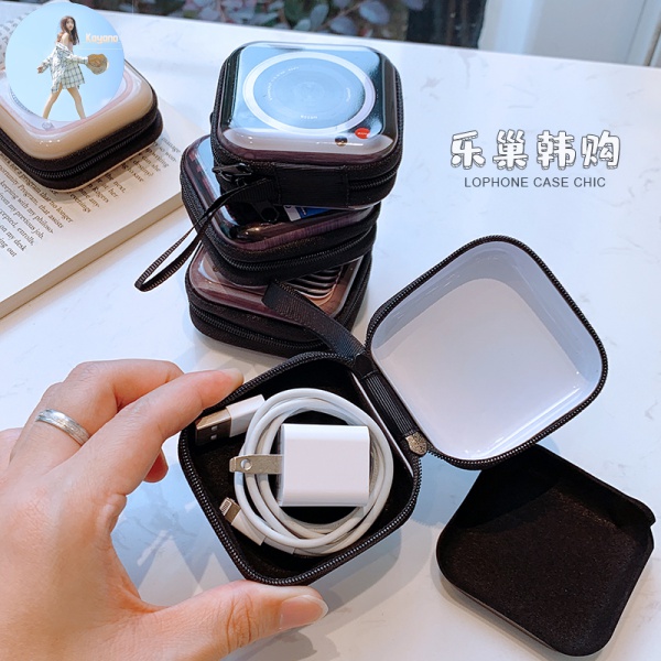 Hộp Đựng Tai Nghe / Dây Cáp Sạc Bằng Sắt Kiểu Retro Sáng Tạo | BigBuy360 - bigbuy360.vn