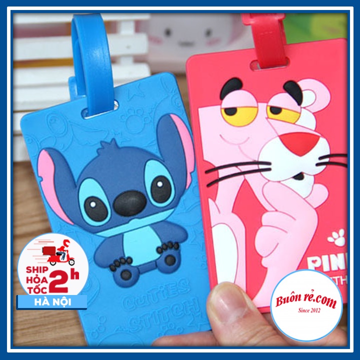 Khung đựng thẻ sinh viên in hình dễ thương -  Túi đựng thẻ bằng nhựa cứng đựng thẻ ngân hàng, vé xe tiện lợi Br 01595
