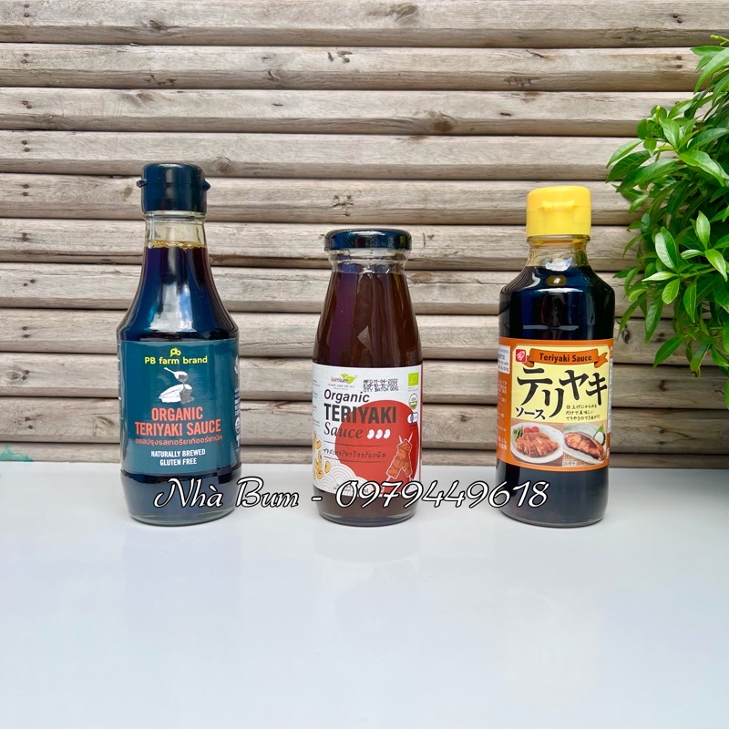 Sốt Teriyaki hữu cơ PB Farm - Tương Tarami hữu cơ - Teriyaki Lumlum