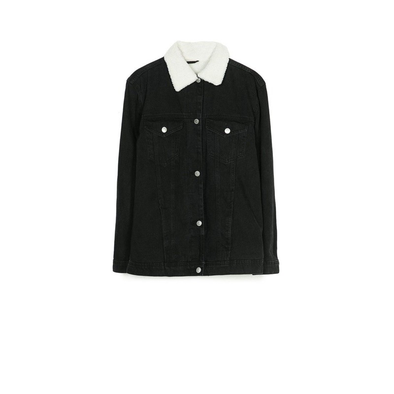 ÁO KHOÁC DENIM BÒ STRADIVARIUS