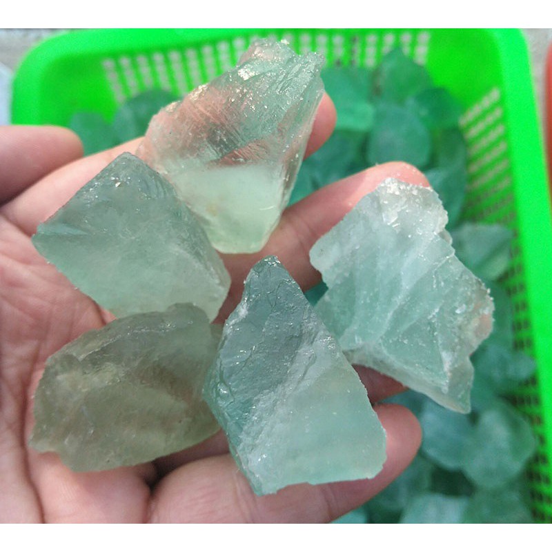 Đá thô thanh tẩy Green fluorite 6,1 chơi tarot , phong thủy | BigBuy360 - bigbuy360.vn