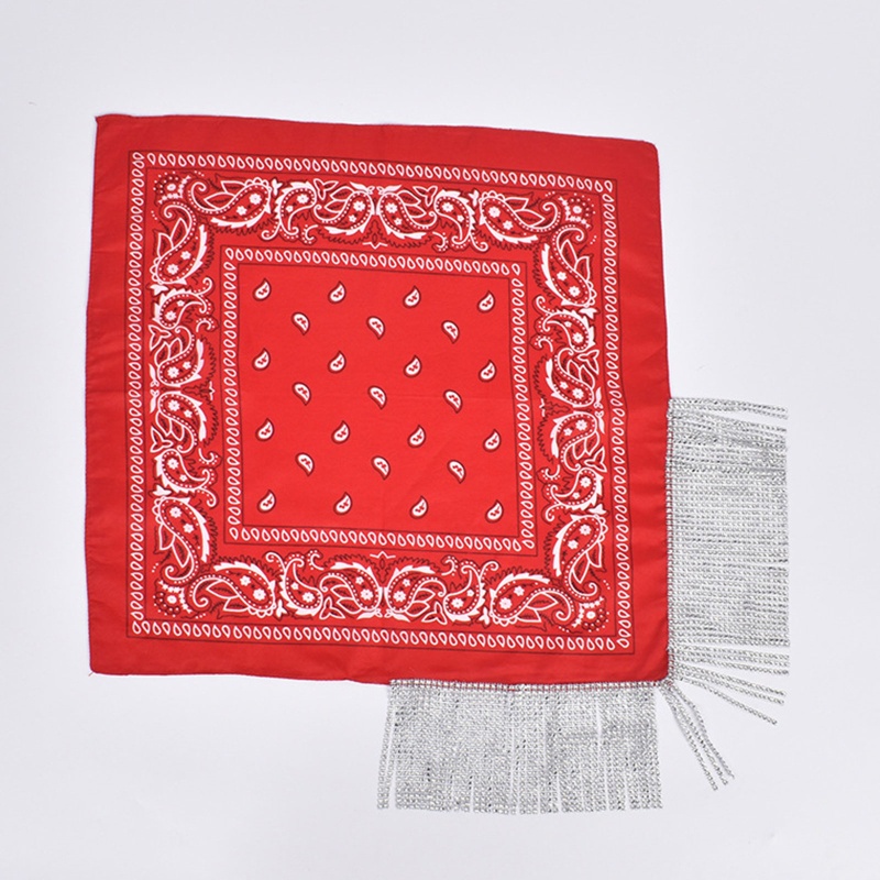 Khăn Bandanas Tua Rua Đính Đá Thời Trang