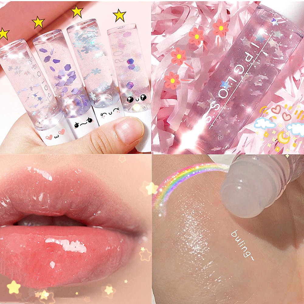 (Hàng Mới Về) Son Bóng Trong Suốt Ánh Ngọc Trai 4ml | BigBuy360 - bigbuy360.vn